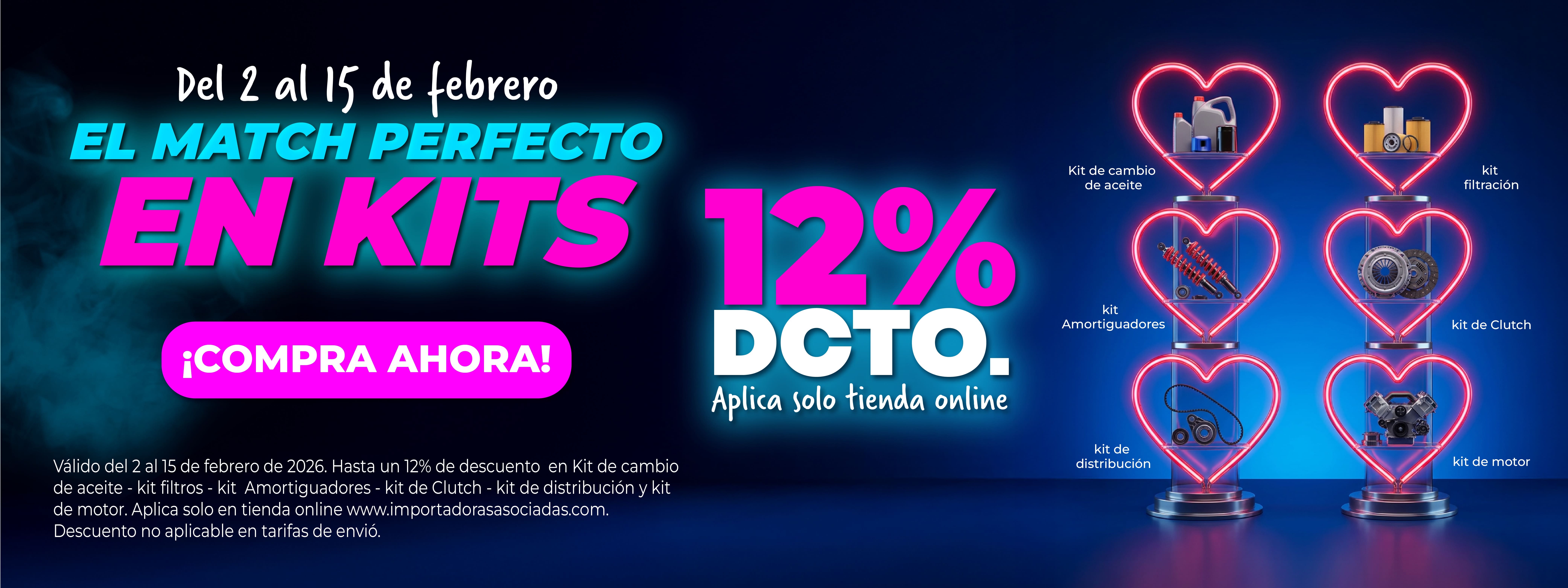 El Match perfecto en kits