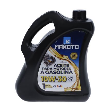 Aceite 10W30 SN Galón Makoto (6 unidades) Aceite 10W30 Galon Sn Makoto KIT - 1 Aceite 10W30 SN Galón Makoto (6 unidades) Aceite 10W30 Galon Sn Makoto KIT - 1