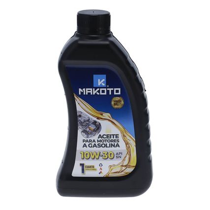 Aceite 10w30 marca Makoto