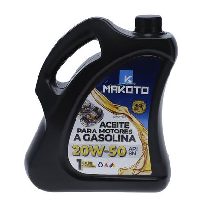 Galón de Aceite para motor 20w50 marca Makoto