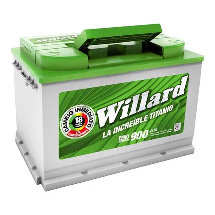 Batería Willard Chevrolet Sonic-Tracker-Vitara Live-Scross BATERIA SONIC-TRACKER-VITARA LIVE-SCROSS - 1