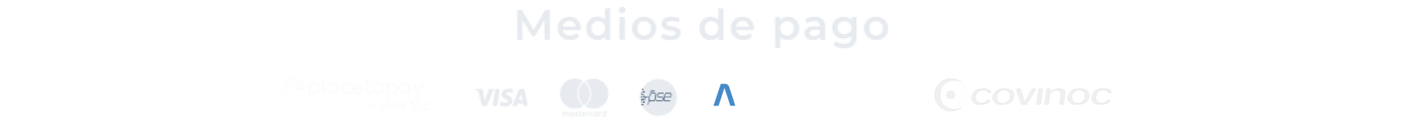 Lista de iconos de metodos de pago a color 